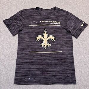 Nike New Orleans Saints Sideline Velocity Legend Performance T-Shirt Mens Small